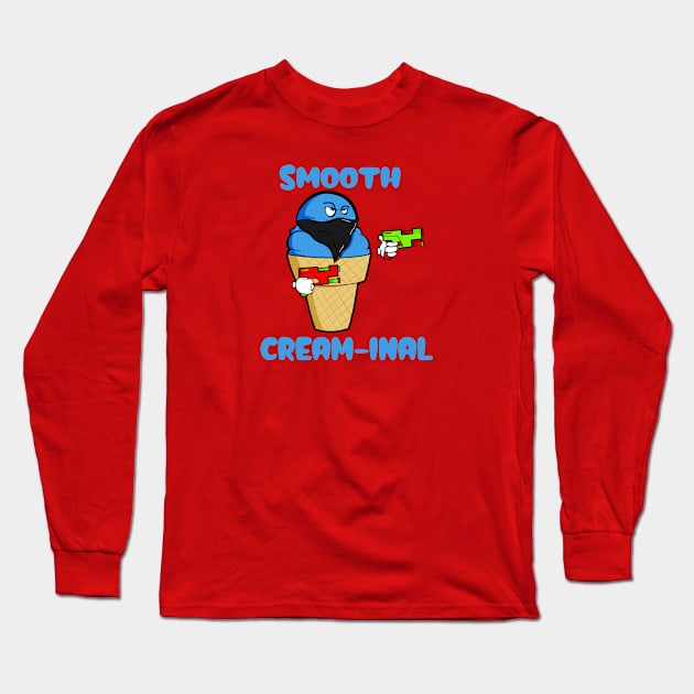 Smooth Cream-Inal Long Sleeve T-Shirt by Art by Nabes